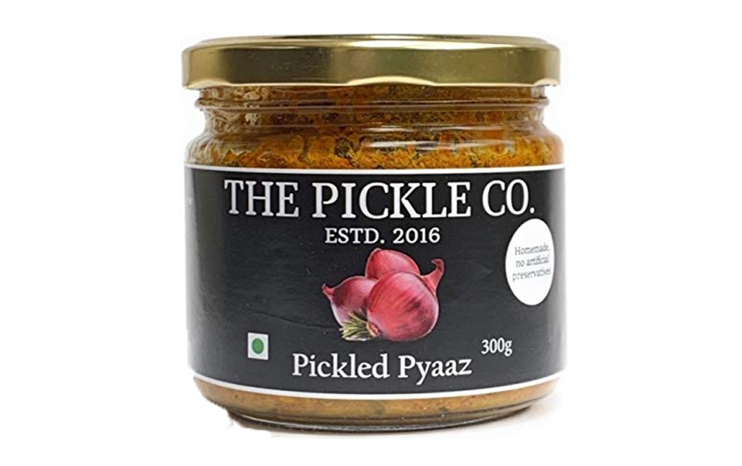 The Pickle Co. Pickled Pyaaz    Glass Jar  300 grams